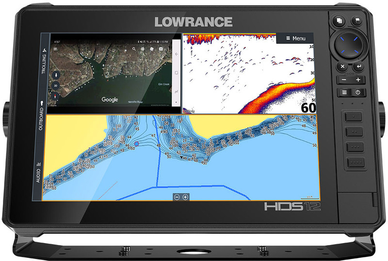 Lowrance HDS-12 LIVE Fishfinders - TackleDirect