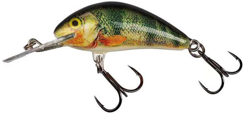 Salmo Hornet #4 Floating Supernatural Perch Jagged Tooth Tackle