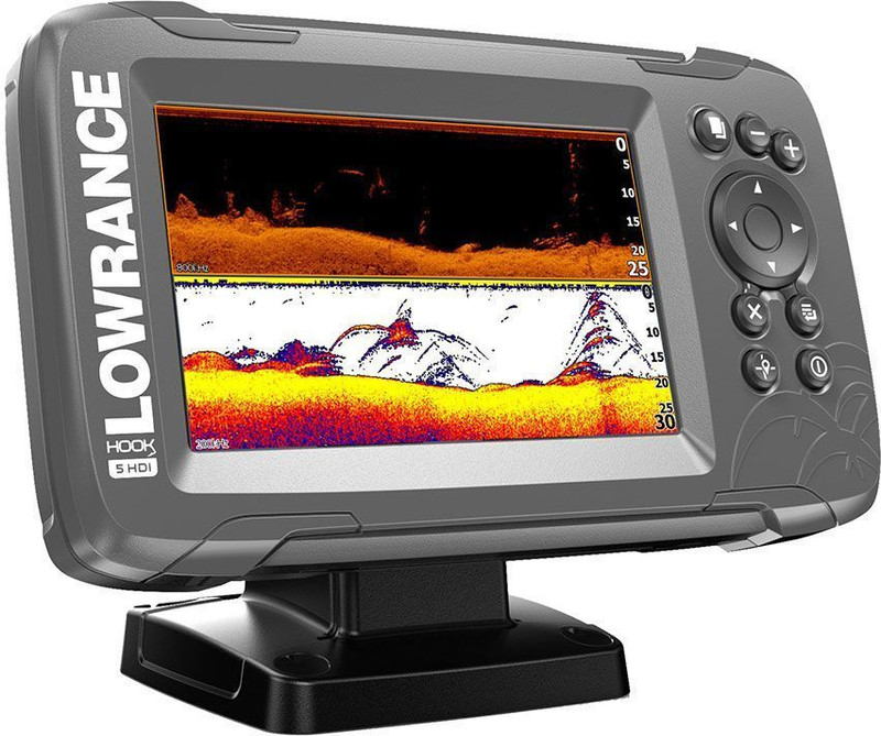 Buy Lowrance HOOK Reveal 5x Fishfinder with SplitShot Transducer - Without  Maps online at