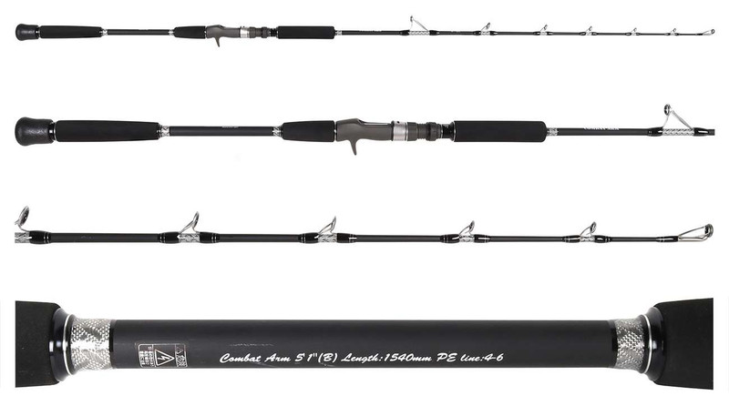 Centaur Combat Arm Conventional Jigging Rods 212JIG-50BH