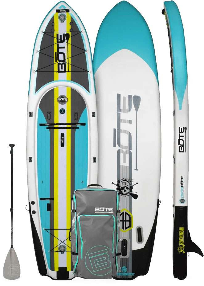 BOTE Rackham Aero Paddle Board 12ft. 4in. - Full Trax - TackleDirect