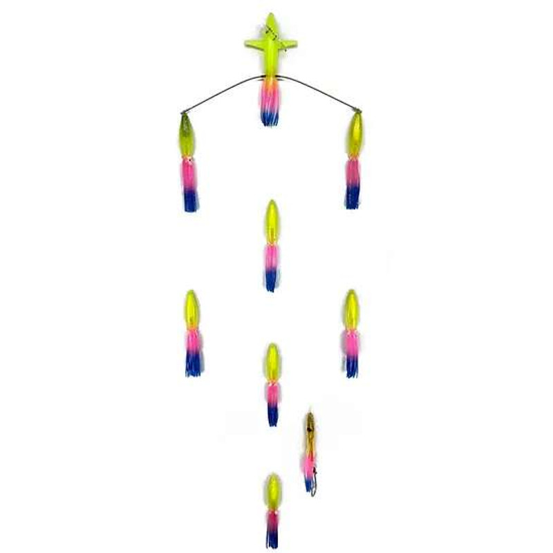 Sterling Tackle 18in Tracker Bar w/ 9in Bulb Squid - TackleDirect