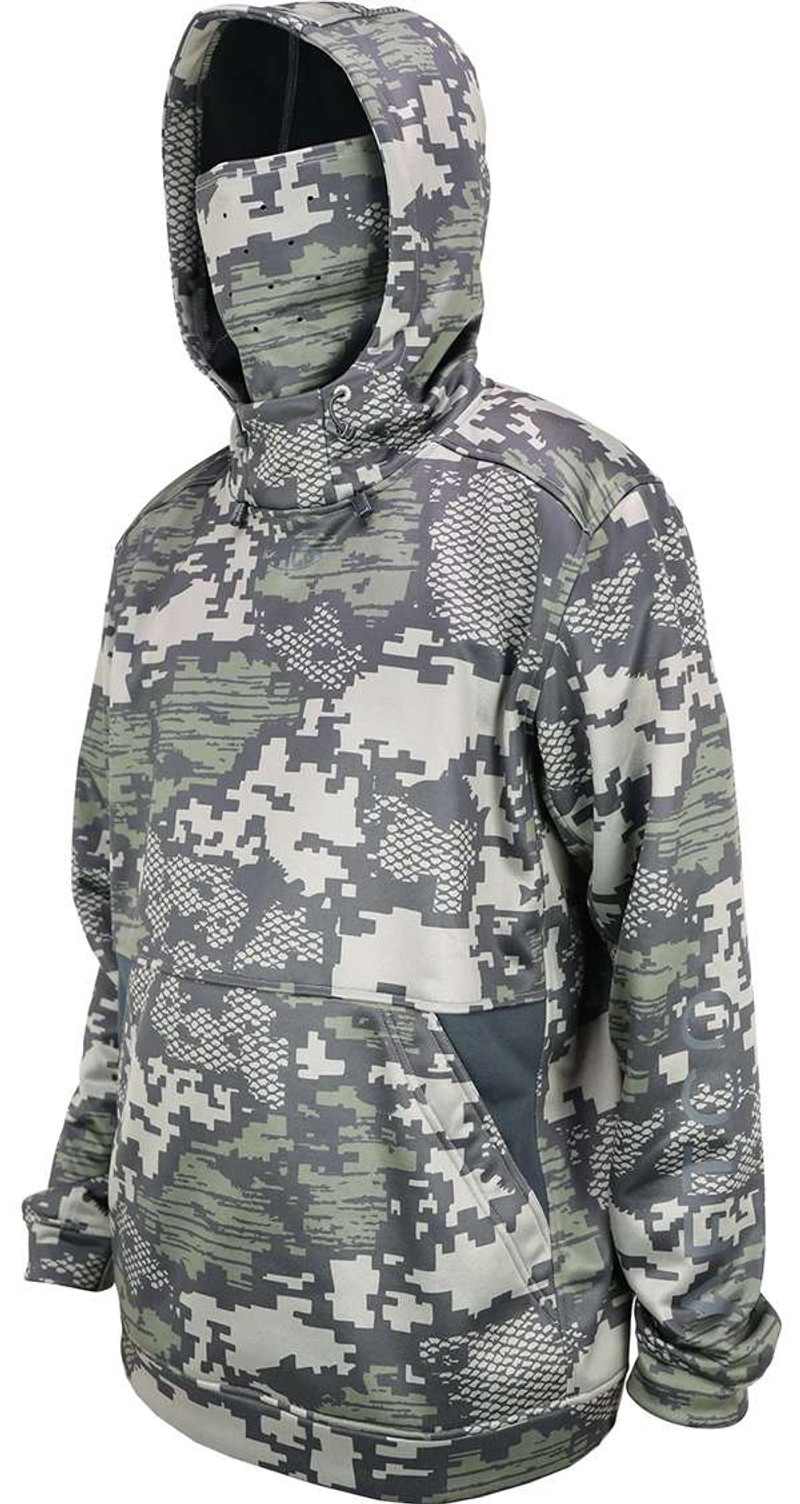 AFTCO Reaper Tactical Sweatshirt Navy Digi Camo