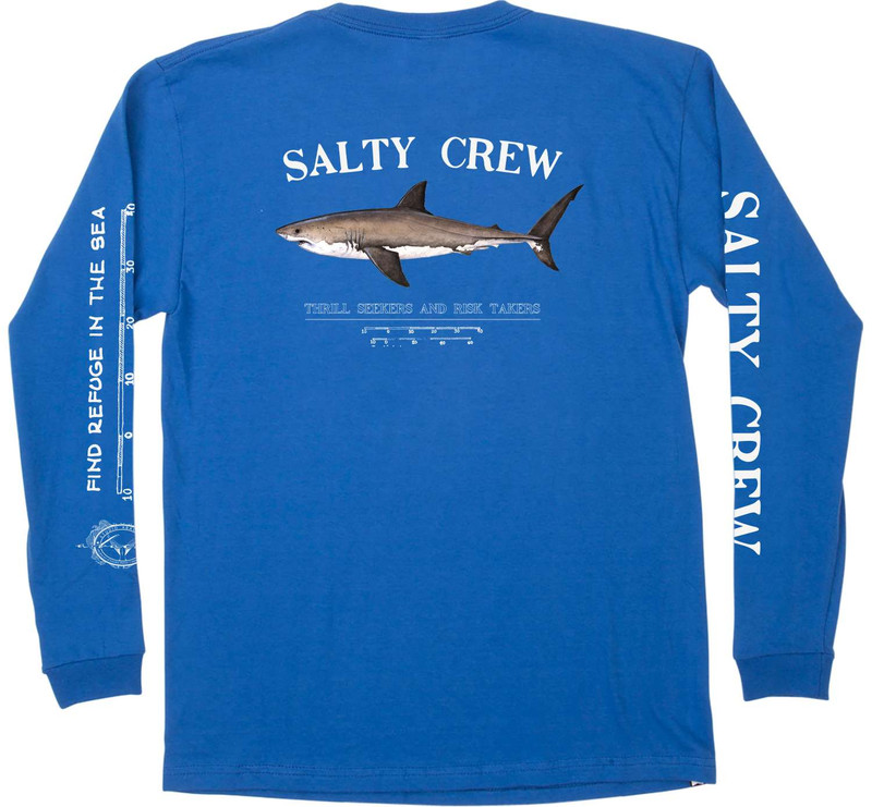 Salty Crew Bruce Long Sleeve - Black M