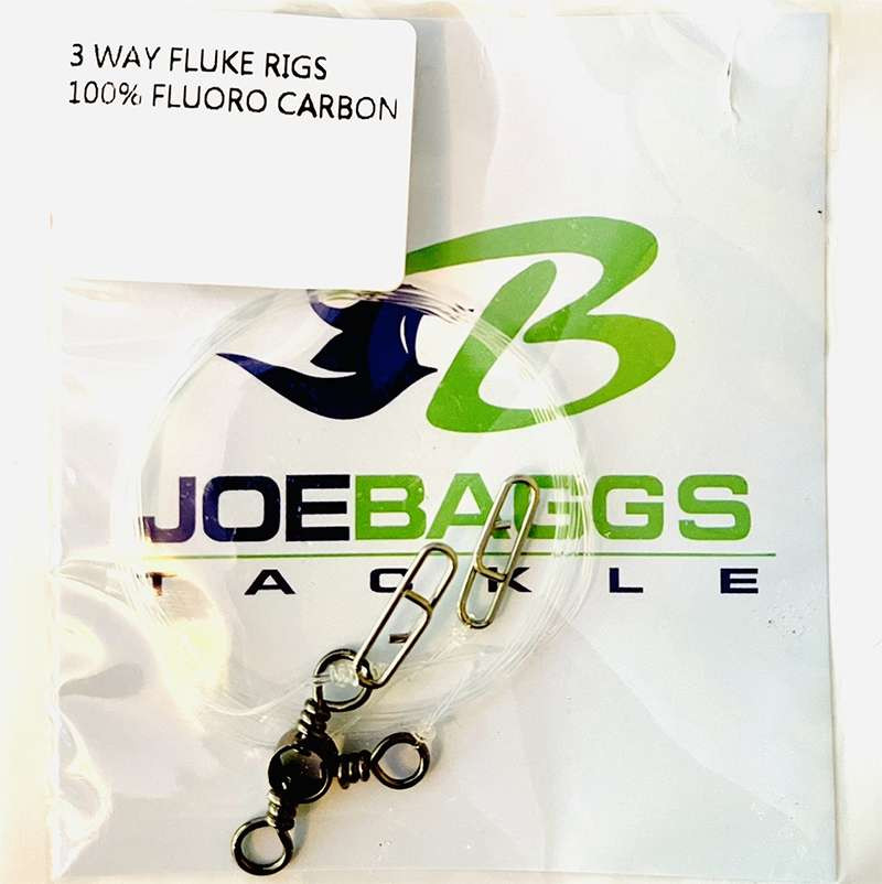 JoeBaggs 3-Way Fluke Jig Rigs - TackleDirect