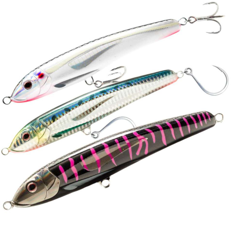 Nomad Design Riptide - 125mm Slow Sinking - Silver Green Mackerel