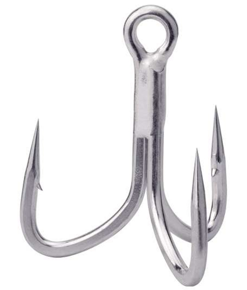 BKK Lone Diablo Bucktail Inline Single Hooks - 3/0 - TackleDirect