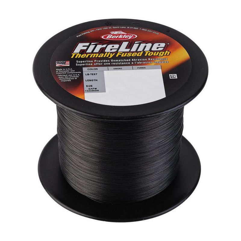 Berkley FireLine Superline - Smoke - 14lb - 1500yd - TackleDirect