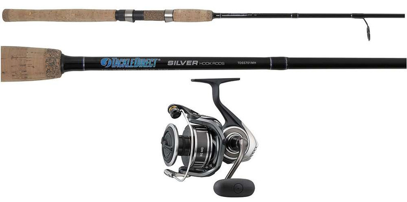 TackleDirect Silver Hook/Shimano Stradic FL Spin Combo - TackleDirect