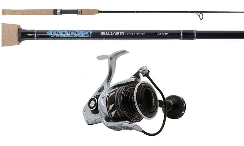 TackleDirect Silver Hook/Shimano Stradic FL Spin Combo - TackleDirect