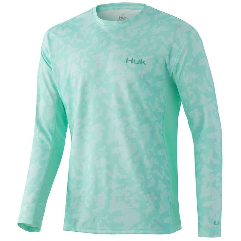 HUK Men's Pursuit Mullet Run  Long Sleeve Performance Fishing