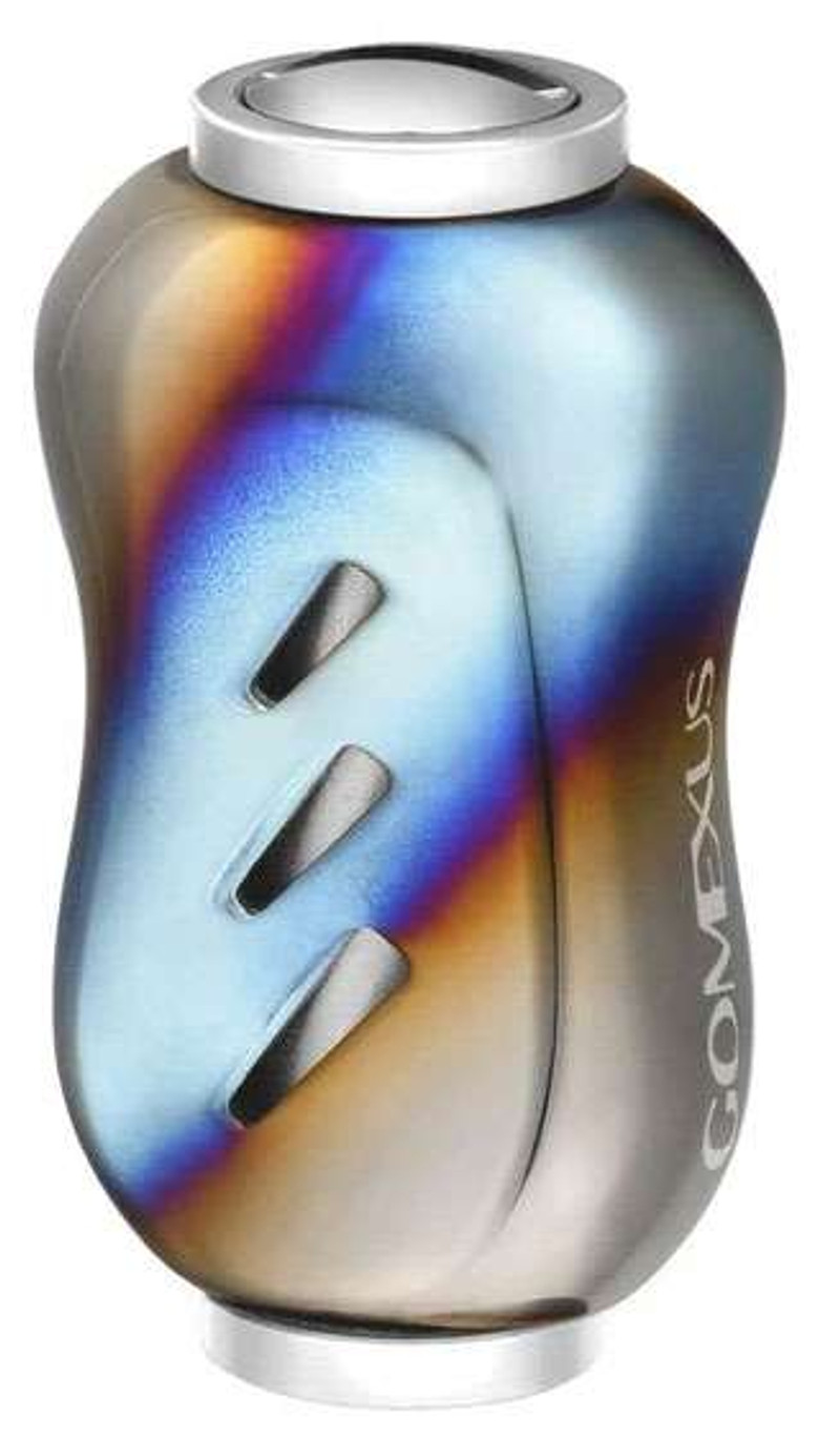 Gomexus Galaxy Power Knob Titanium T22 - Silver - TackleDirect