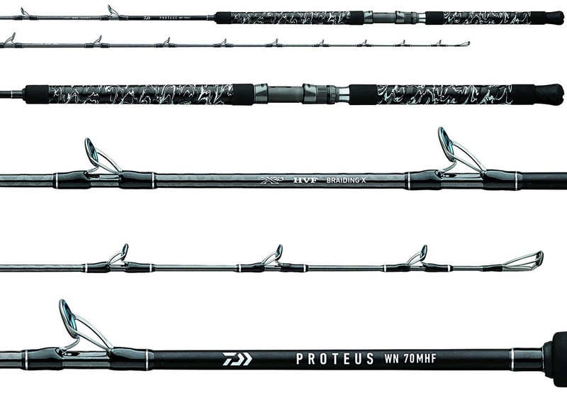 Daiwa Proteus WN Camo Spinning Rods