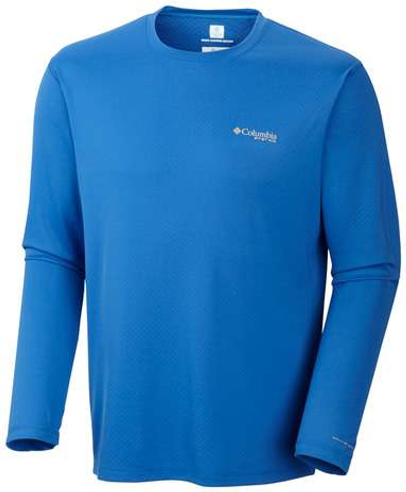  Columbia Men's PFG Zero Rules Long Sleeve Shirt, Cool