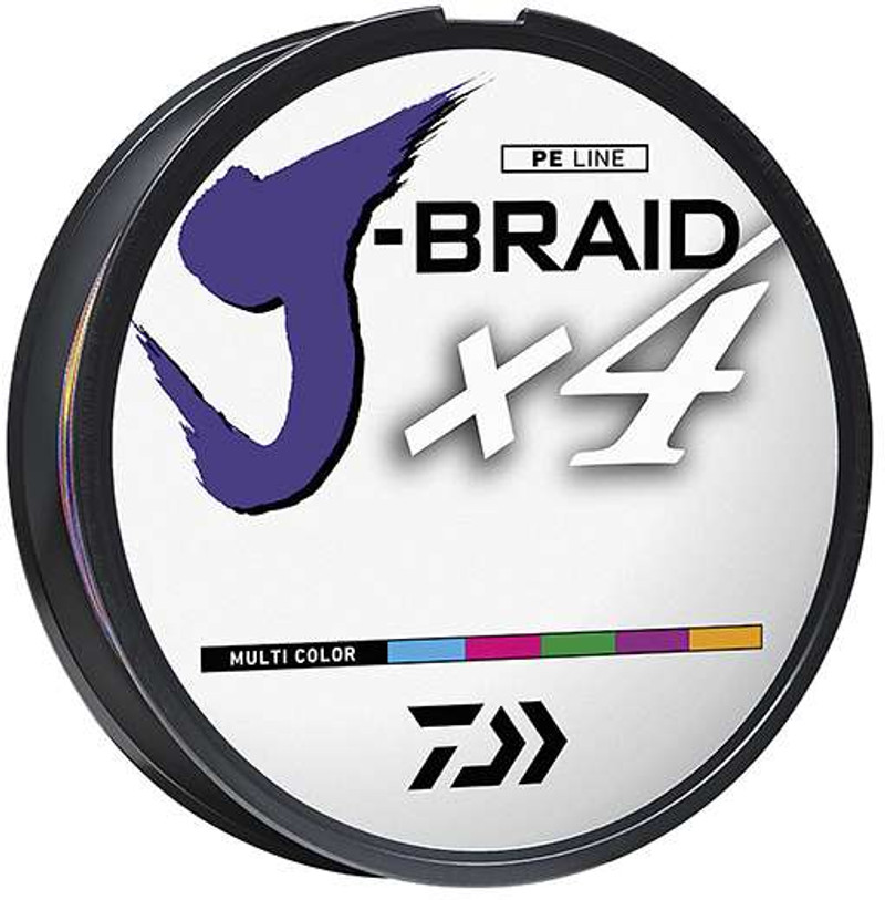 Daiwa J-Braid Multi-Color Line - TackleDirect