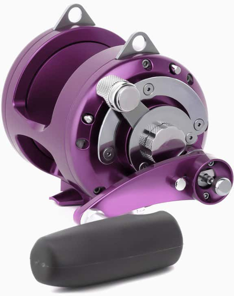 Avet EX 3-Speed Lever Drag Big Game Reel Purple