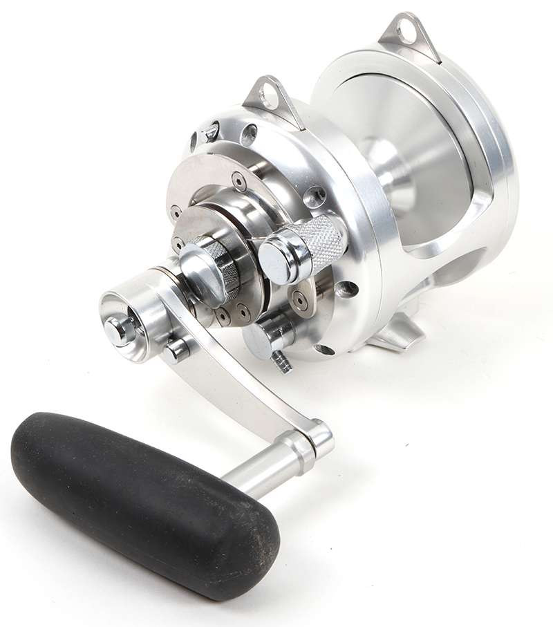 Avet EX 30/2 Two-Speed Lever Drag Big Game Reel - Silver L/H