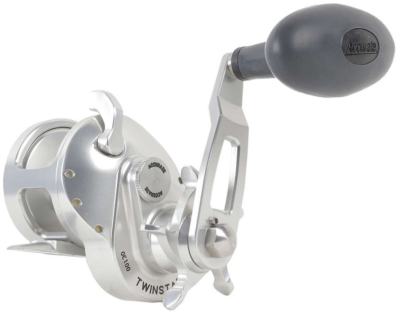 ACCURATE Two-Speed Twin Drag Lefthanded Reel BOSS VALIANT BV2