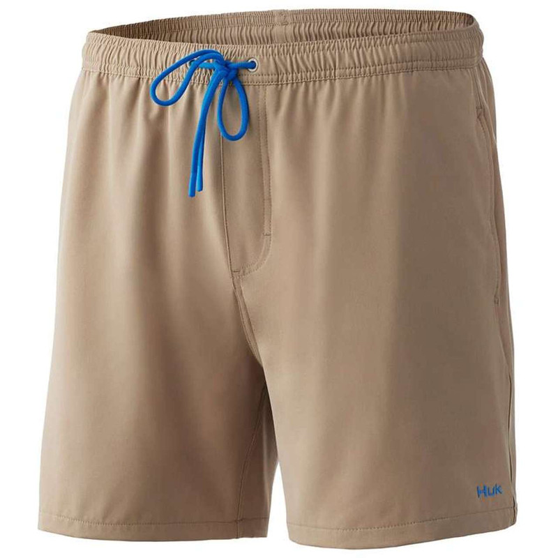 Men's Huk Pursuit Volley Swim Short | Titanium Blue / XL