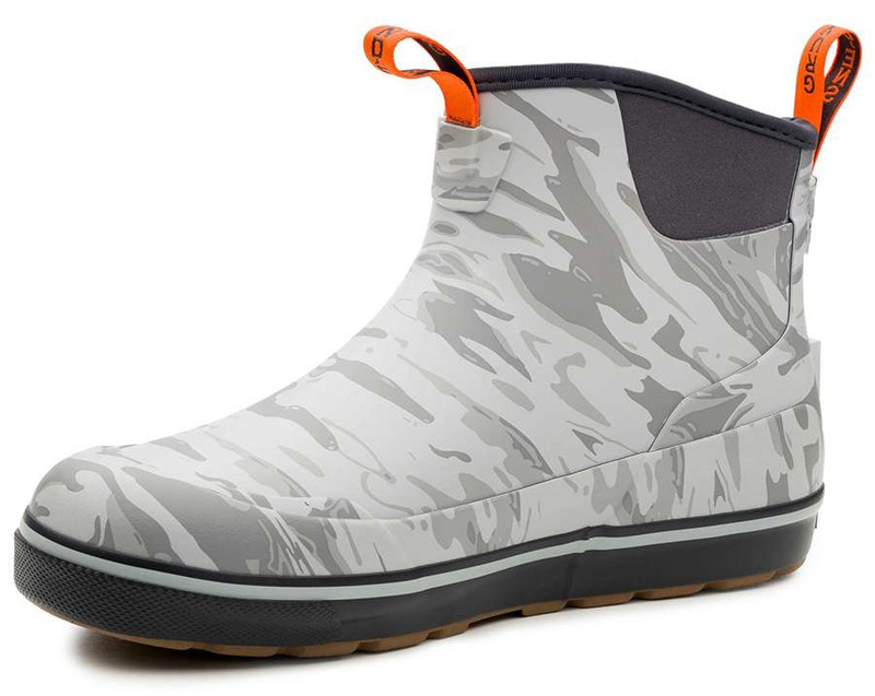 Grundens Deck Boss Ankle Boot - Glacier Liquid Print - 8