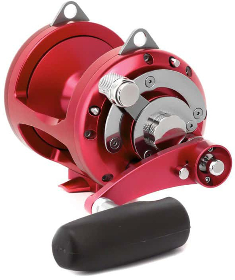 Avet EXW 30/2 Two-Speed Lever Drag Big Game Reels Red