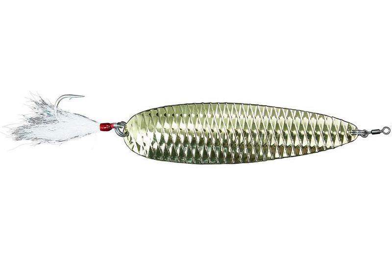 Ahern Tackle Flutter Spoon Silver / 9 4 1/2oz