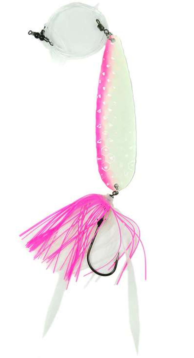 Jigging World Fluke Spoon Rigs Pink