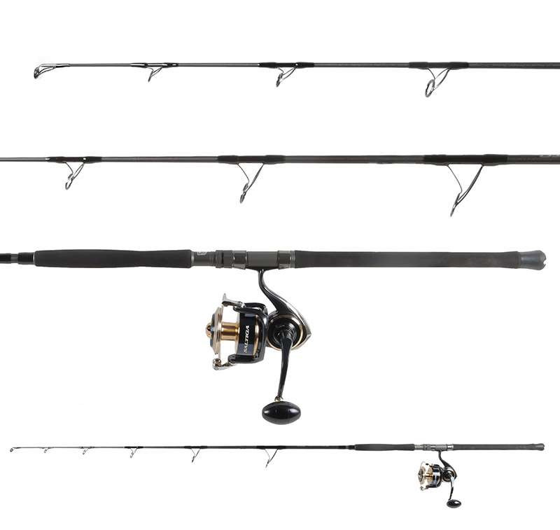 Ocean Tackle International Popping Rod/Daiwa Saltiga Spinning Reel Combo