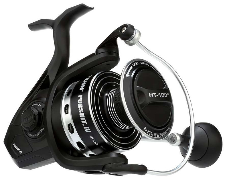 PENN Pursuit IV Spinning Reel Kit, Size 4000, Includes Reel Cover