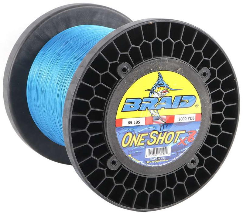 PlayAction Braid One Shot Braided Line - 100lb - 3000yd