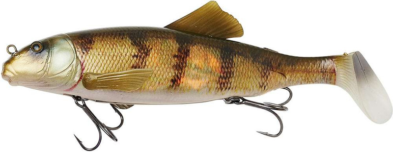 Savage Gear Sucker fast-sink 12 Swimbait | Pike & Musky lures Red Horse Sucker Flash