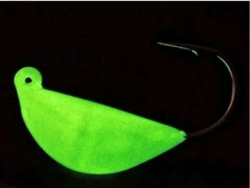Bottom Sweeper Jig 1/2oz Glow TackleDirect