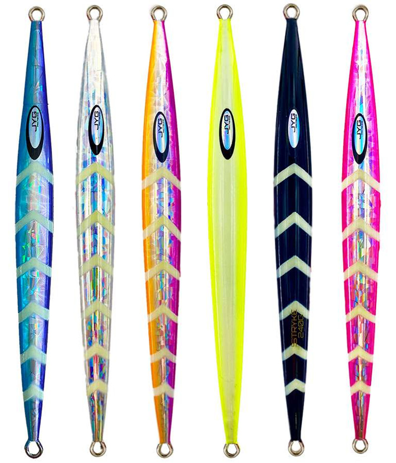 JYG PRO Fishing Stryke Slow Pitch Jigs - TackleDirect