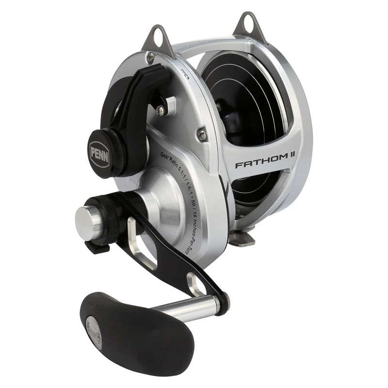 Penn FTHII60NLD2 Fathom II Lever Drag Reel - TackleDirect