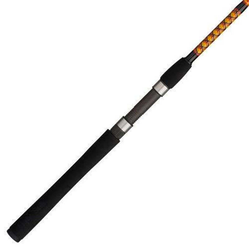 Ugly Stik Bigwater Spinning Rods - Black/Red/Yellow - TackleDirect