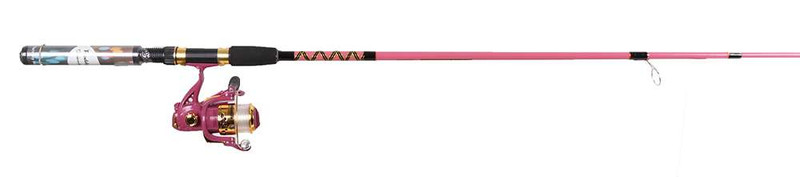 Master DN492-WL Spinning Lighted Combo - Pink - TackleDirect