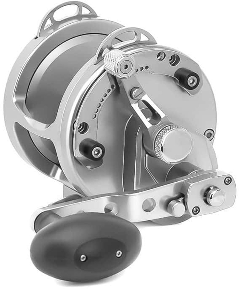 Avet HX 5 2 MC Raptor Two Speed Lever Drag Casting Reels Silver