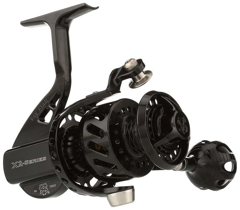 Visser Spinning Reels - No. 8B - Black - TackleDirect