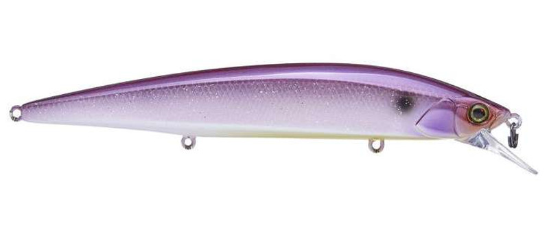 Jackall Rerange 110 Jerkbait - Burgundy Shad - TackleDirect