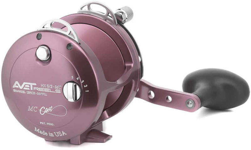 Avet HX 5/2 Two-Speed Lever Drag Casting Reels Gold