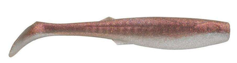 Berkley Gulp! Saltwater Paddleshad Scented Swimbait, Red Chrome 4 In.