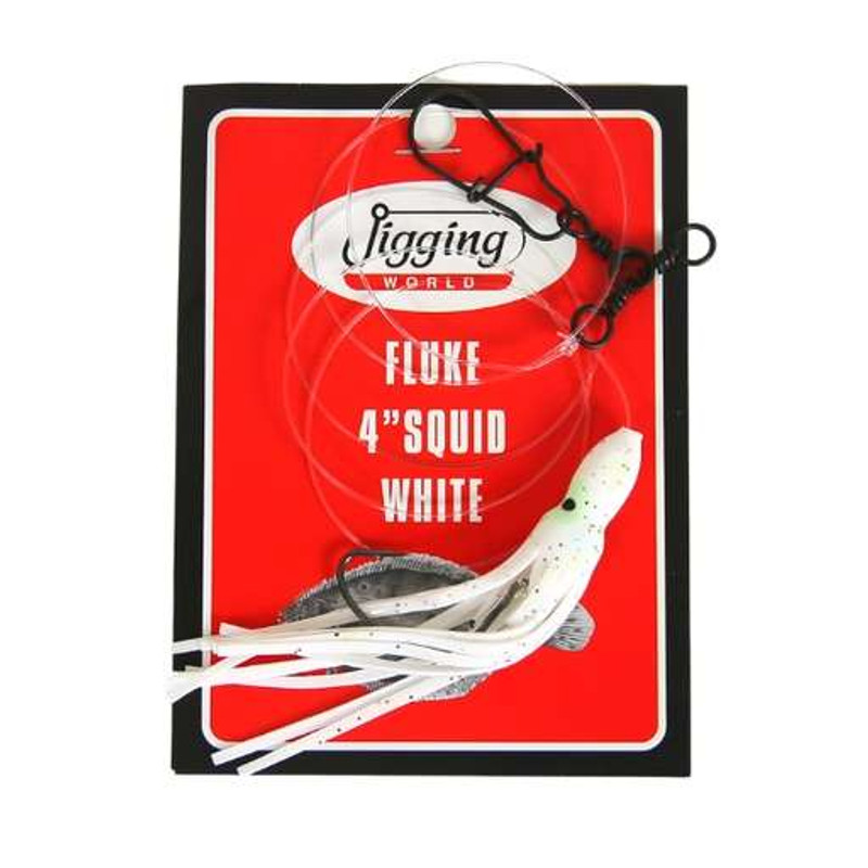 Jigging World Fluke Rigs - Squid Teaser - TackleDirect