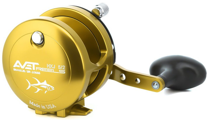 Avet HXJ 5/2 2-Speed Lever Drag Casting Reel - Left-Hand