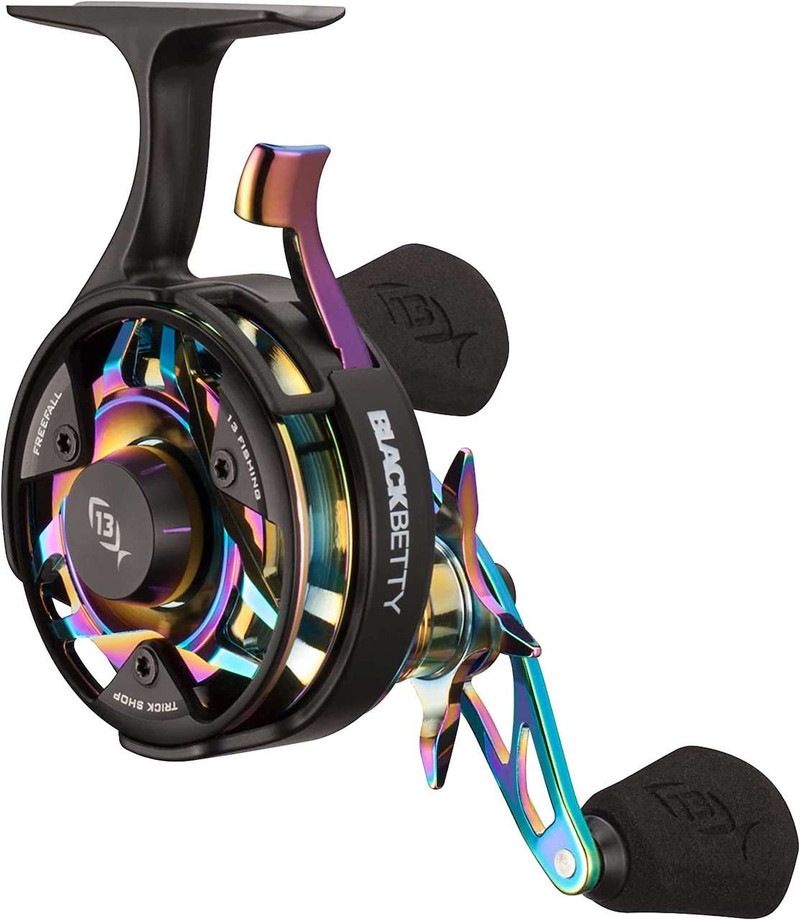 13 Fishing FF CRBN - TSE Ice Reel - BBCFFTS222.5-LH - TackleDirect