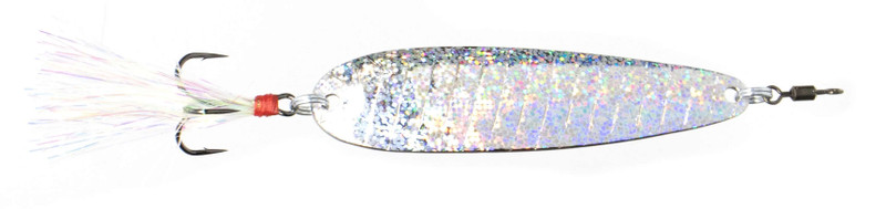 Nichols Lures Lake Fork Flutter Spoon - 5in - SS - TackleDirect