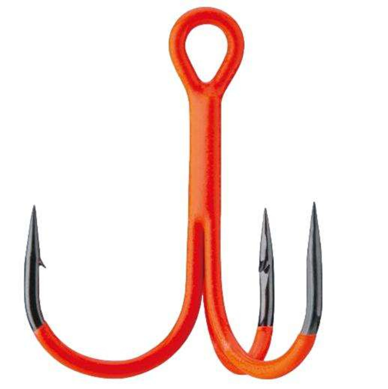 BKK Spear-21 UVO Treble Hooks - #8 - 7 Pack - TackleDirect