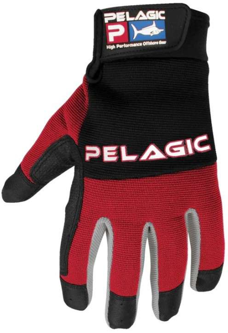 Pelagic End Game Gloves - Red - S/M