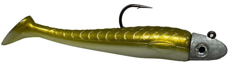 RonZ Z-Fin Original Series Rigged Paddletail - Sand Eel - TackleDirect
