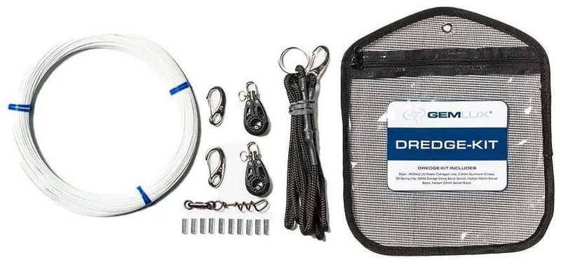 Gemlux Dredge Rigging Kit - White - TackleDirect