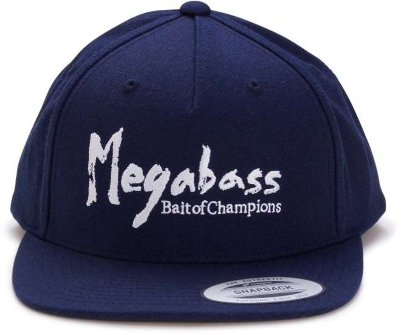 Megabass Logo Snapback Hat - TackleDirect